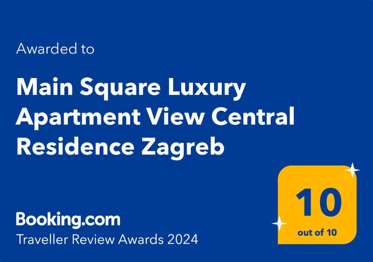 Main Square Luxury Apartment View Central Residence Zagreb Exterior photo