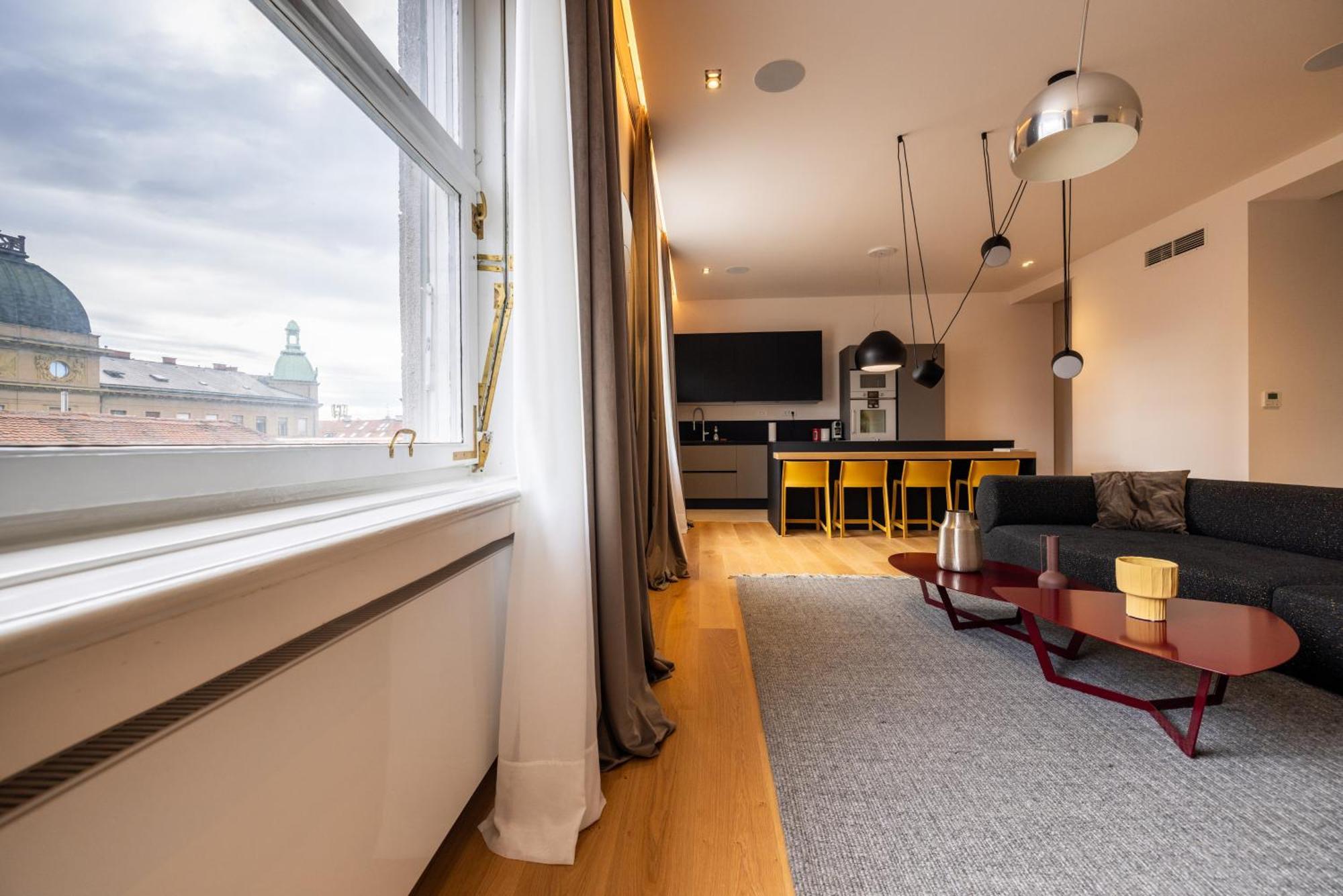 Main Square Luxury Apartment View Central Residence Zagreb Exterior photo